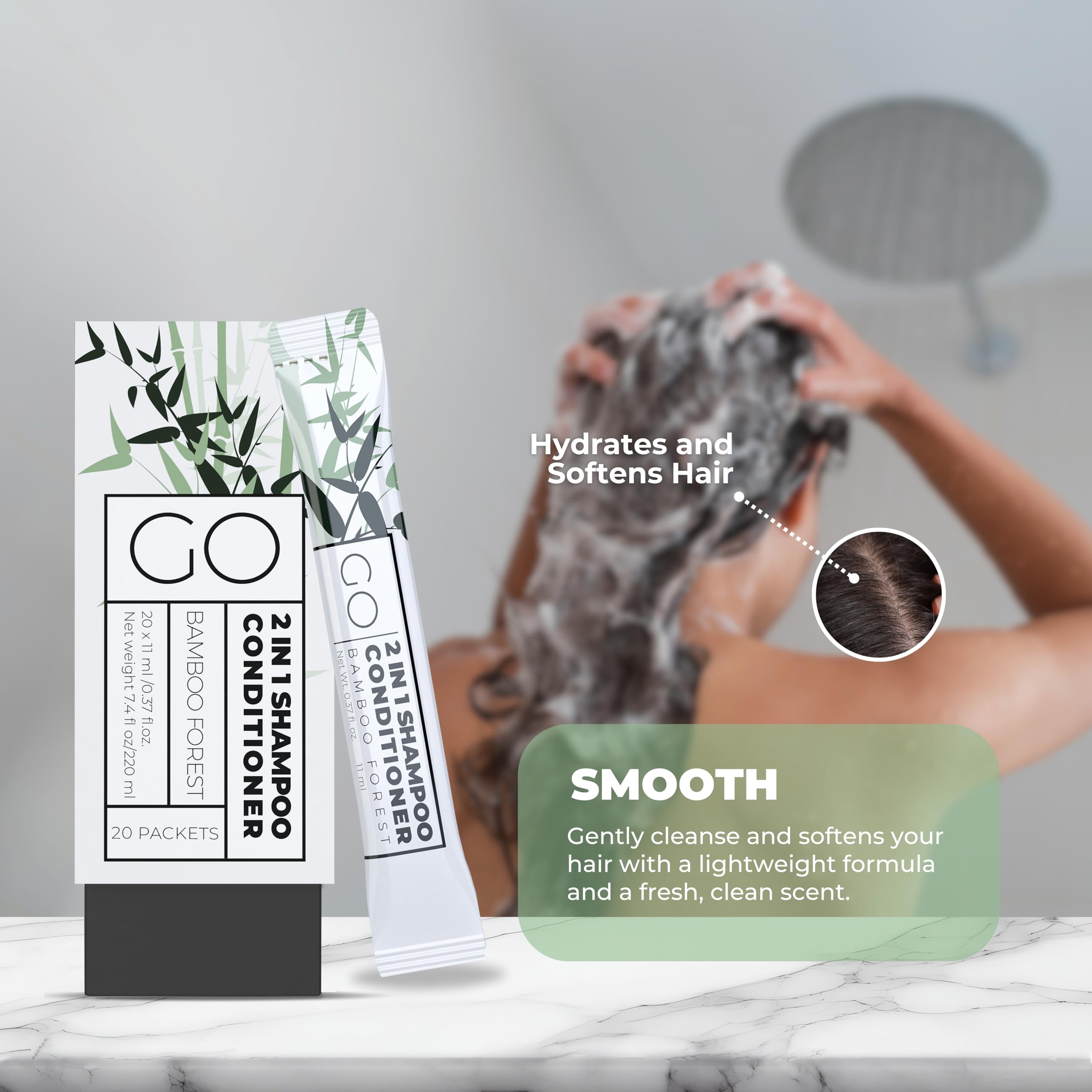 Amazon.com : Travel Size Shampoo and Conditioner Set of 20 – 2 in